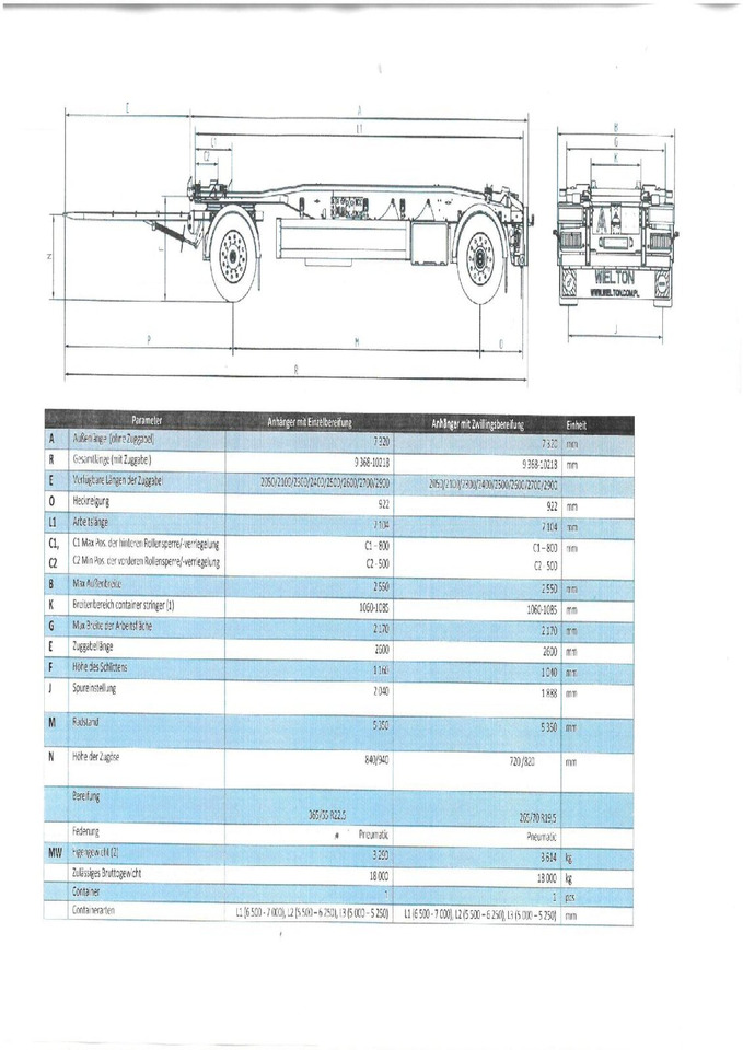 PS2H M3 PS2H M3 Schlitten-Abrollanhänger - Abrol/ Samonakladalec prikolica: slika 4 PS2H M3 PS2H M3 Schlitten-Abrollanhänger - Abrol/ Samonakladalec prikolica: slika 4