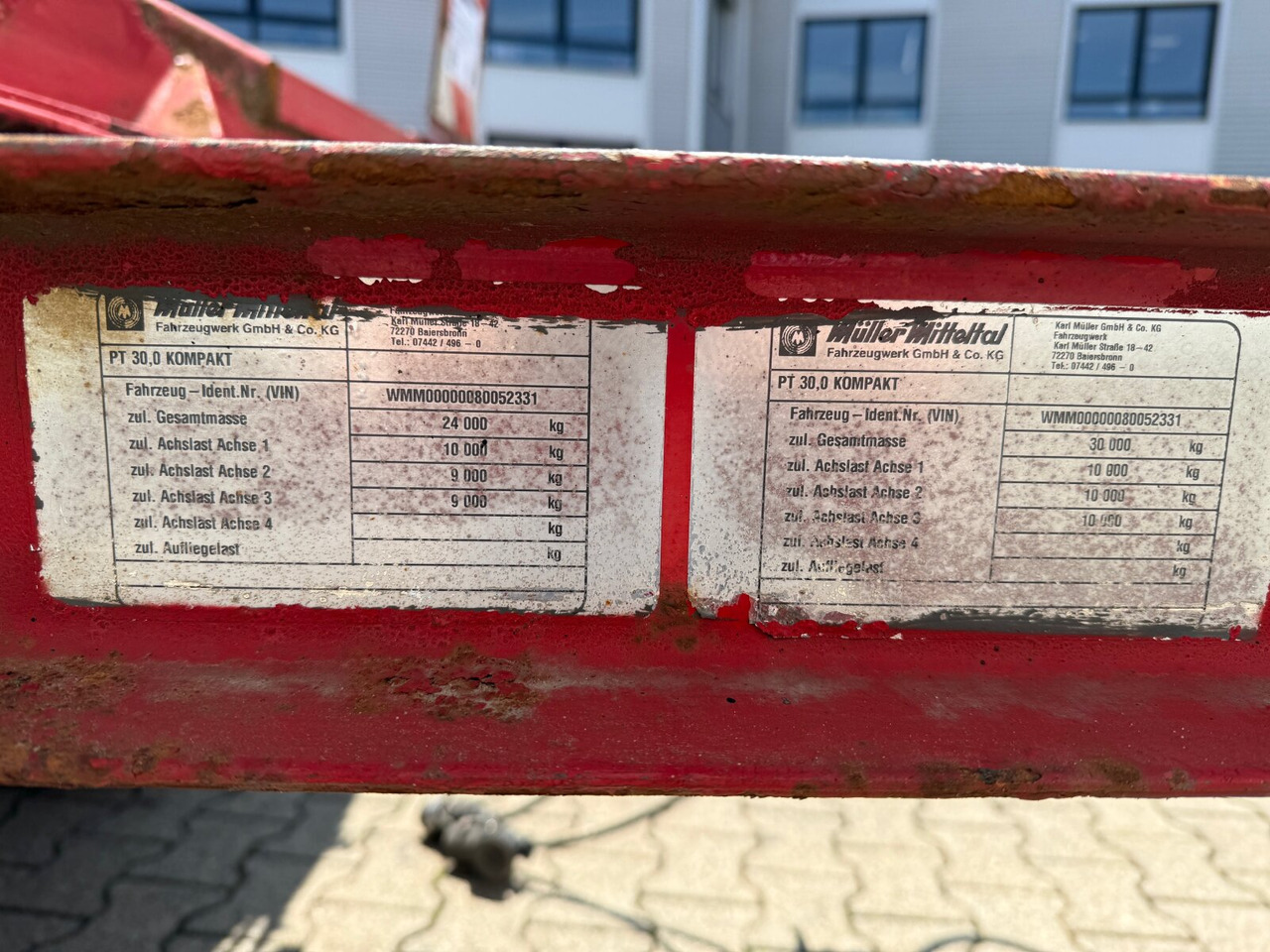 PT 30,0 Kompakt PT 30,0 Kompakt, verbr. auf 3m - Nizko noseča prikolica: slika 4 PT 30,0 Kompakt PT 30,0 Kompakt, verbr. auf 3m - Nizko noseča prikolica: slika 4