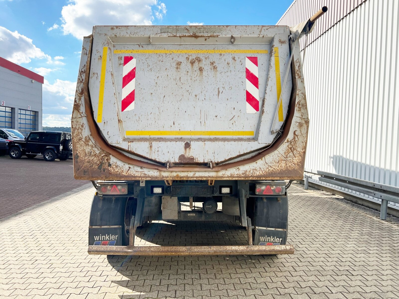 Polprikolica Meiller MHPS 12/27 MHPS 12/27 NOSS2, Stahlmulde ca. 26m³, Liftachse: slika 7