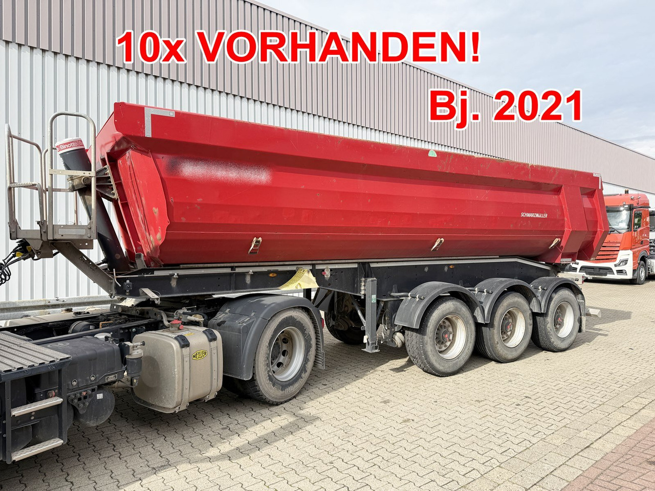 Schwarzmüller K-Serie Kippauflieger, Hardoxmulde ca. 24/26m³, Liftachse K-Serie Kippauflieger, Hardoxmulde ca. 24/26m³, Liftachse - Polprikolica: slika 1 Schwarzmüller K-Serie Kippauflieger, Hardoxmulde ca. 24/26m³, Liftachse K-Serie Kippauflieger, Hardoxmulde ca. 24/26m³, Liftachse - Polprikolica: slika 1