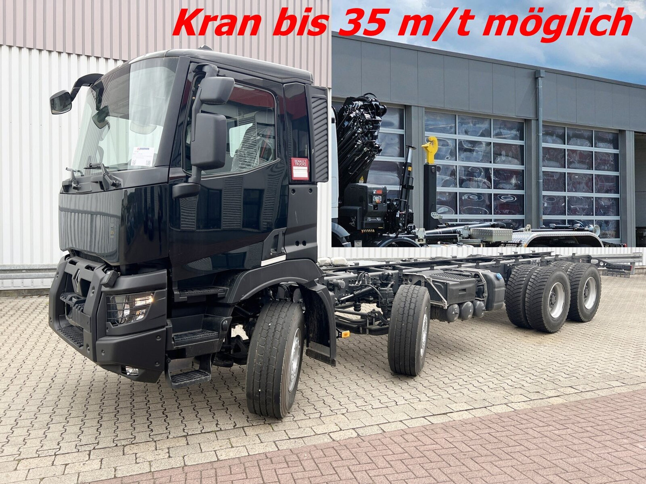 Renault C 480 8x4 C 480 8x4, Kran 15-35m/t - Kotalni prekucni tovornjak, Tovornjak z dvigalom: slika 1 Renault C 480 8x4 C 480 8x4, Kran 15-35m/t - Kotalni prekucni tovornjak, Tovornjak z dvigalom: slika 1