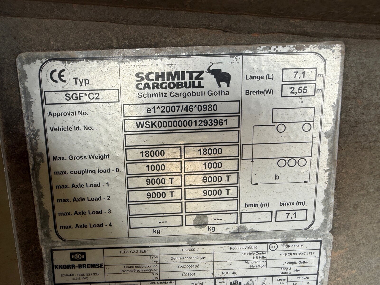 Schmitz Cargobull ZKI 18-4.9 ZKI 18-4.9, Alu-Bordwände, ca. 10m³ - Kiper prikolica: slika 3 Schmitz Cargobull ZKI 18-4.9 ZKI 18-4.9, Alu-Bordwände, ca. 10m³ - Kiper prikolica: slika 3