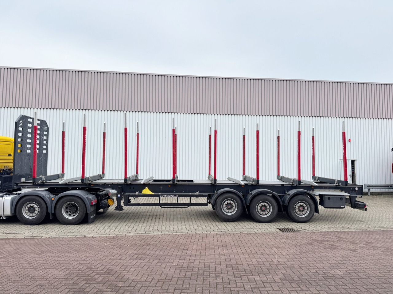 Schwarzmüller 3-Achs Holzauflieger 3-Achs Holzauflieger, Liftachse, MEHRFACH VORHANDEN! - Polprikolica za prevoz lesa: slika 5 Schwarzmüller 3-Achs Holzauflieger 3-Achs Holzauflieger, Liftachse, MEHRFACH VORHANDEN! - Polprikolica za prevoz lesa: slika 5