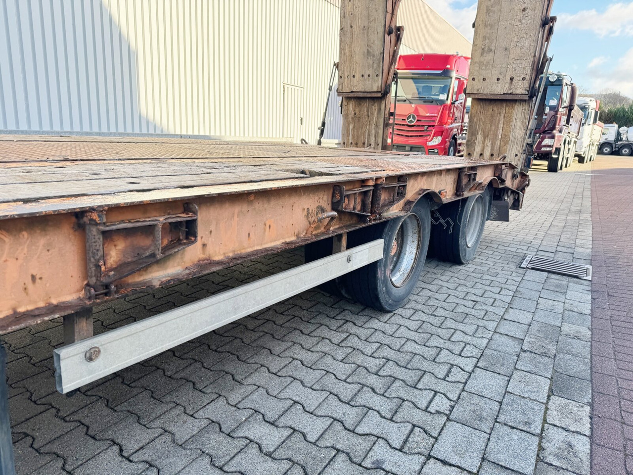 Nizko noseča prikolica za transport težkih strojev T 3 Kompakt 30,0 T 3 Kompakt  30,0, Hydr. Rampen, Verbr. auf 3m: slika 13