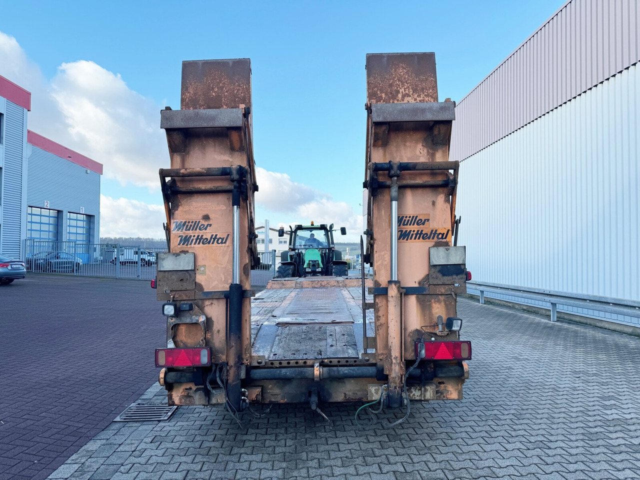 Nizko noseča prikolica za transport težkih strojev T 3 Kompakt 30,0 T 3 Kompakt  30,0, Hydr. Rampen, Verbr. auf 3m: slika 8