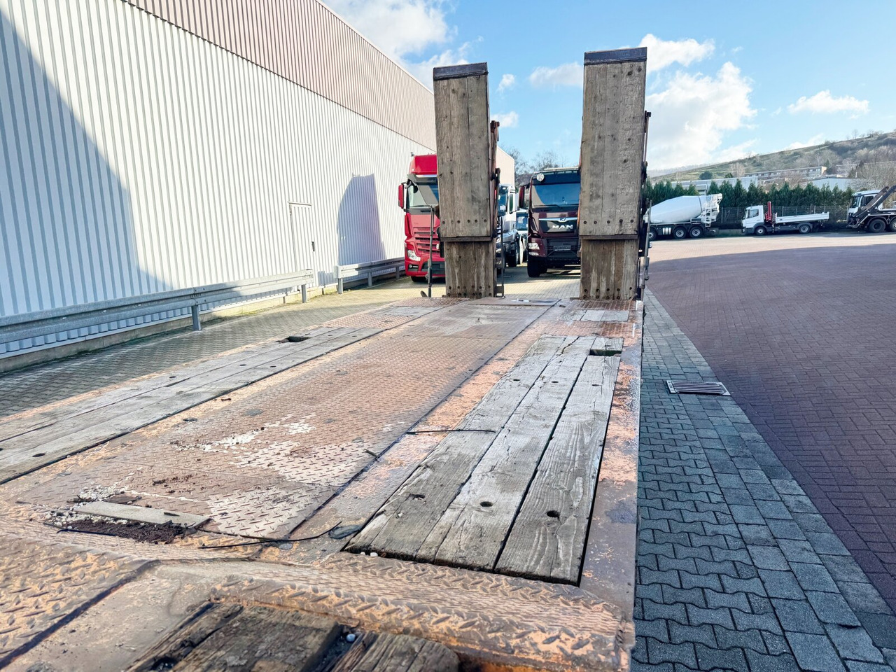 Nizko noseča prikolica za transport težkih strojev T 3 Kompakt 30,0 T 3 Kompakt  30,0, Hydr. Rampen, Verbr. auf 3m: slika 12
