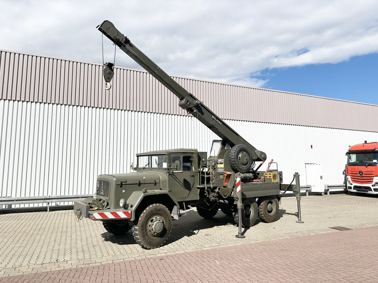 KLOECKNER-H-DEUTZ Jupiter 178D15A6X6 Jupiter 178D15A 6X6, -Kran,Wilhag - Tovornjak, Tovornjak z dvigalom: slika 1 KLOECKNER-H-DEUTZ Jupiter 178D15A6X6 Jupiter 178D15A 6X6, -Kran,Wilhag - Tovornjak, Tovornjak z dvigalom: slika 1
