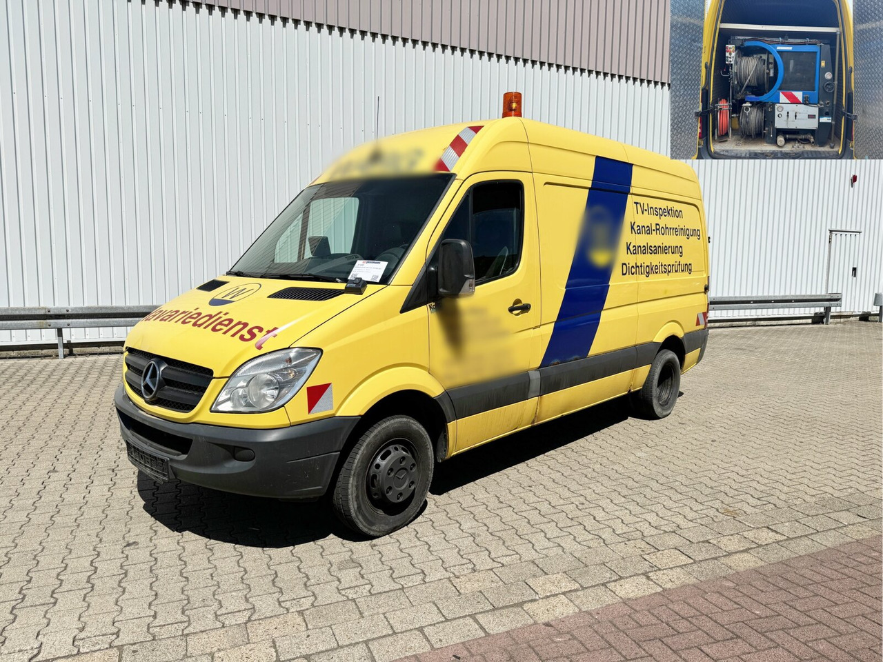 Mercedes-Benz Sprinter 516 KA 4x2 Sprinter 516 KA 4x2, KaRo Hochdruckspüler 150Bar/85l - Tovornjak: slika 1 Mercedes-Benz Sprinter 516 KA 4x2 Sprinter 516 KA 4x2, KaRo Hochdruckspüler 150Bar/85l - Tovornjak: slika 1