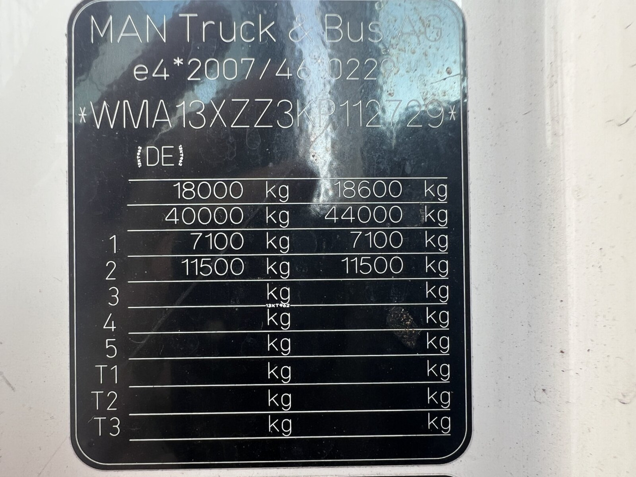 Vlačilec MAN TGX 18.500 4X2 LLS TGX 18.500 4X2 LLS, Retarder, Vollumer: slika 12