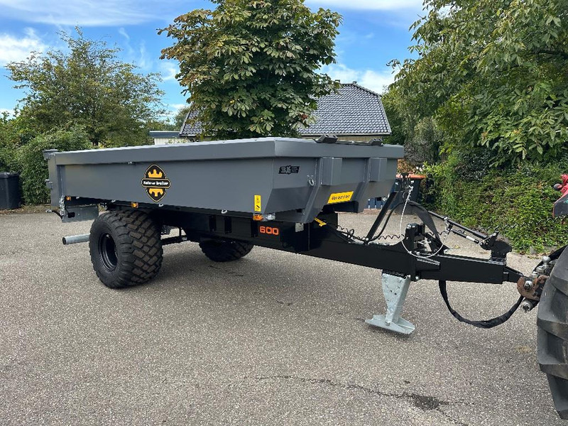 Palmse Trailer PT600E-1A bakkenwagen bakkenkar kipper dumper - Kiper prikolica: slika 1 Palmse Trailer PT600E-1A bakkenwagen bakkenkar kipper dumper - Kiper prikolica: slika 1