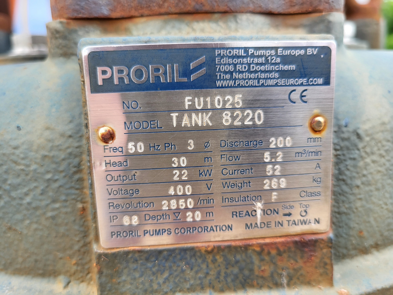 Proril Tank 8220 - Črpalka za vodo: slika 4 Proril Tank 8220 - Črpalka za vodo: slika 4