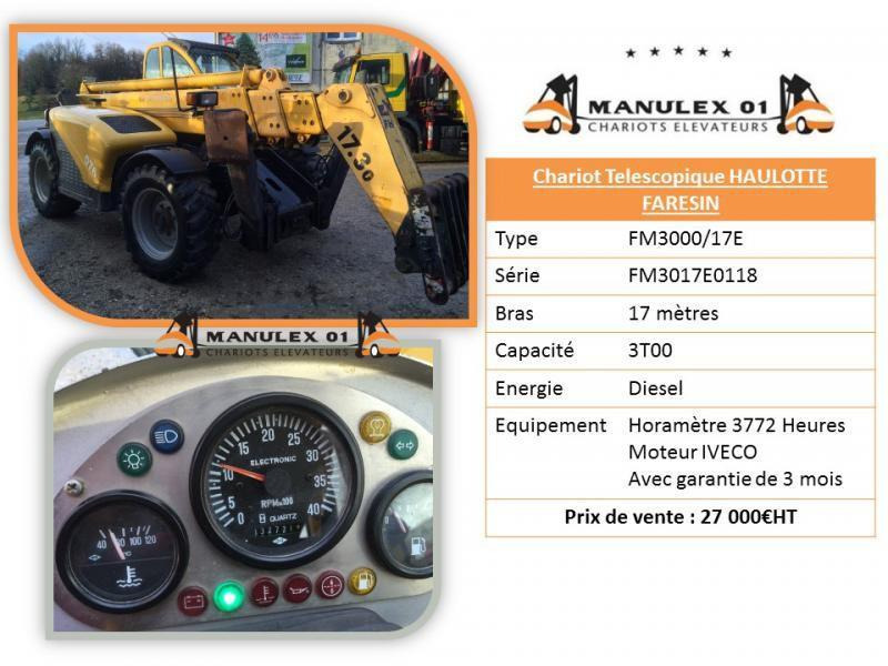 Faresin-Haulotte FM3000/17E - Terenski viličar: slika 2 Faresin-Haulotte FM3000/17E - Terenski viličar: slika 2