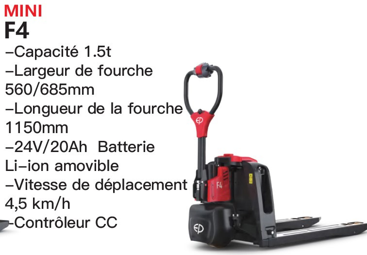 Ep f4 batterie lithium - Paletni viličar: slika 1 Ep f4 batterie lithium - Paletni viličar: slika 1