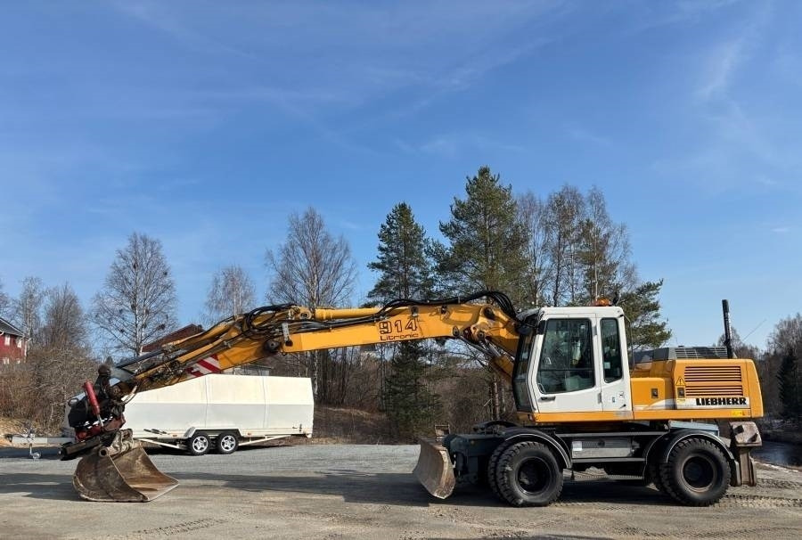 Liebherr A 914 Litronic A2-PL Tiltrotator 30Km/h - Bager na kolesih: slika 1 Liebherr A 914 Litronic A2-PL Tiltrotator 30Km/h - Bager na kolesih: slika 1