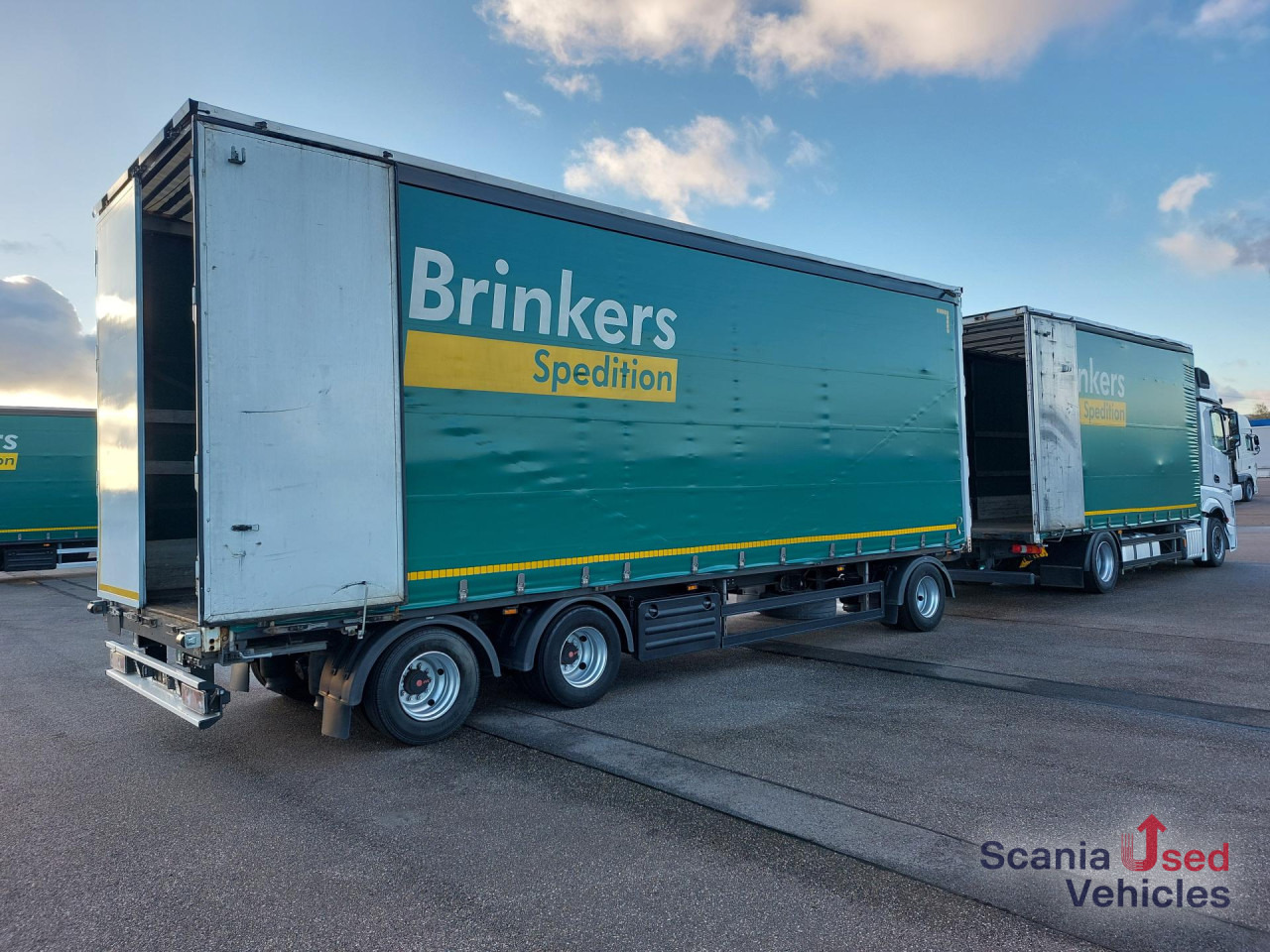 Tovornjak s ponjavo MERCEDES-BENZ 1845L Edscha - NUR KOMPLETT m. ANH.!!!: slika 9