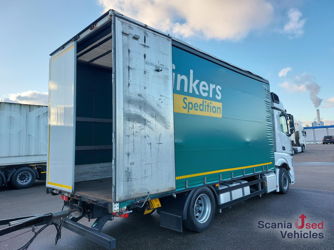 Tovornjak s ponjavo MERCEDES-BENZ 1845L Edscha - NUR KOMPLETT m. ANH.!!!: slika 13