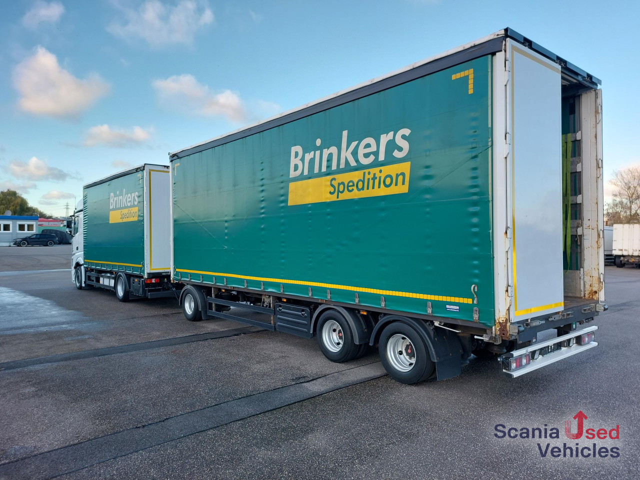 Tovornjak s ponjavo MERCEDES-BENZ 1845L Edscha - NUR KOMPLETT m. ANH.!!!: slika 8