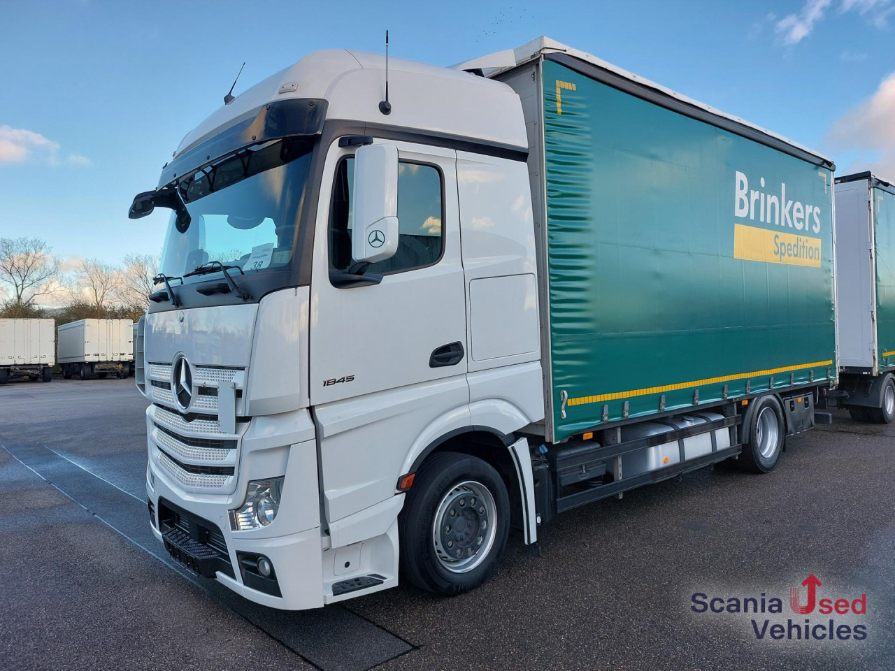 Tovornjak s ponjavo MERCEDES-BENZ 1845L Edscha - NUR KOMPLETT m. ANH.!!!: slika 11