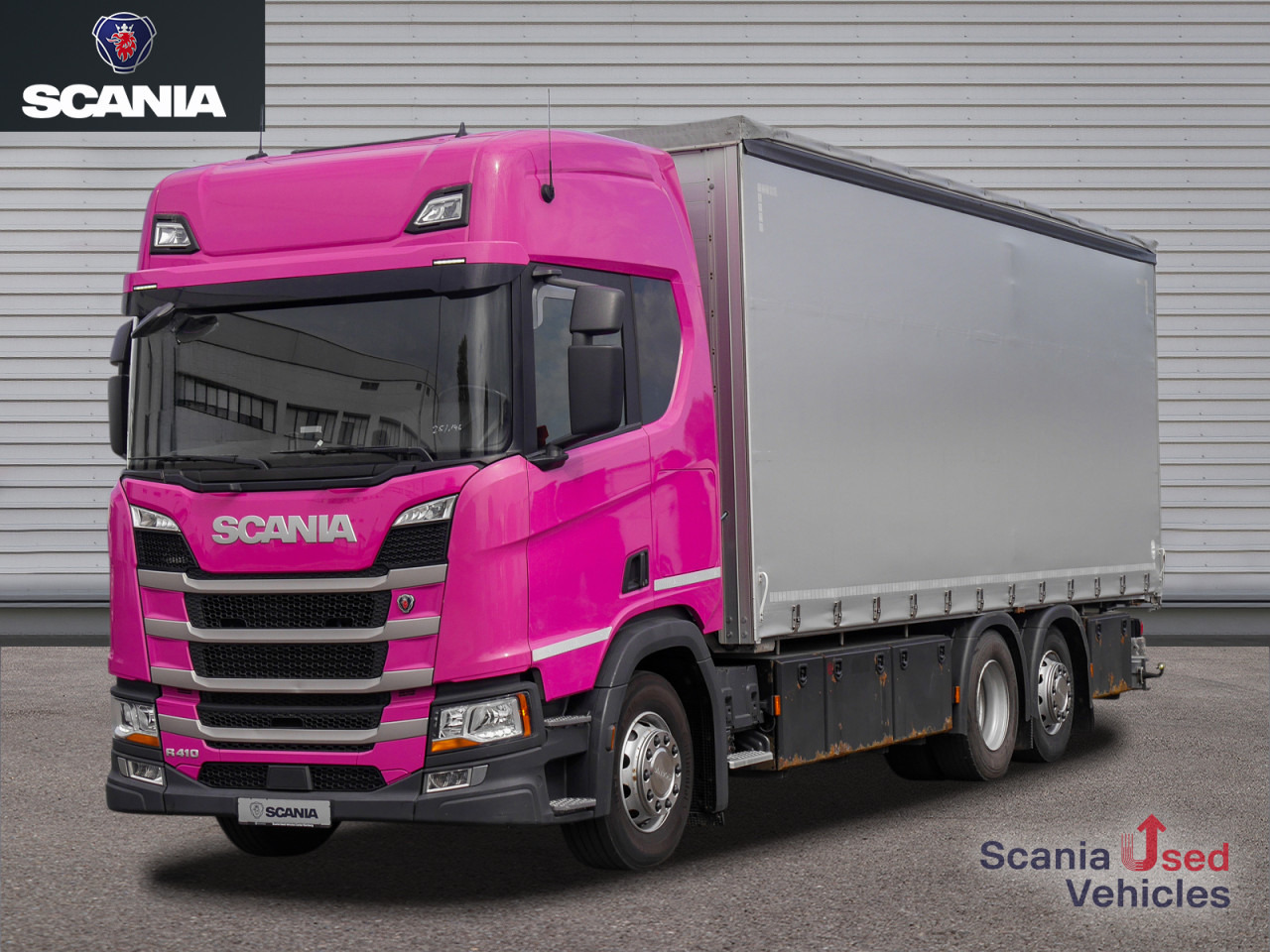 SCANIA R 410 B6x2*4NB - Pritsche / Plane / Hecktüren - - Tovornjak s ponjavo: slika 1 SCANIA R 410 B6x2*4NB - Pritsche / Plane / Hecktüren - - Tovornjak s ponjavo: slika 1