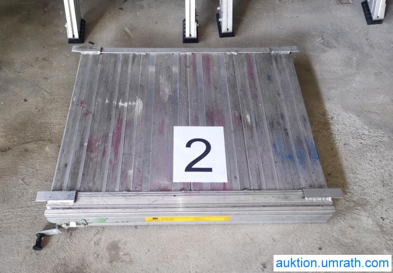 Posten Konvolut Zarges Plattform Laufsteg Bühne Überstieg Gehsteig Sockel Treppen Aluminium hochwertig - Oprema za delavnice: slika 5 Posten Konvolut Zarges Plattform Laufsteg Bühne Überstieg Gehsteig Sockel Treppen Aluminium hochwertig - Oprema za delavnice: slika 5