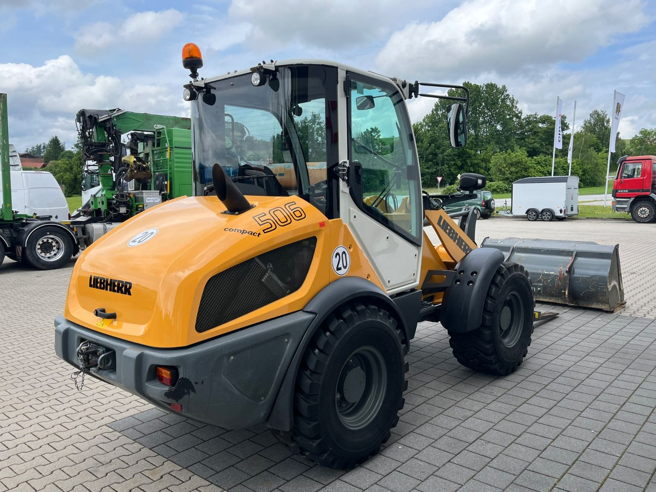 Liebherr 506 Compact Schaufel Gabel - Kolesni nakladalec: slika 3 Liebherr 506 Compact Schaufel Gabel - Kolesni nakladalec: slika 3