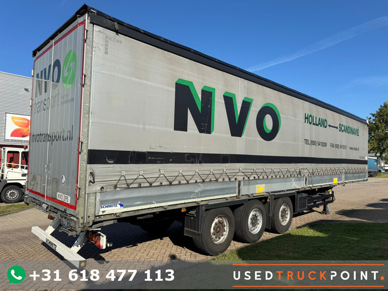 Schmitz Cargobull 3-Axle / Galvanised chassis / Open Roof / SAF Axle / NL Trailer - Polprikolica s ponjavo: slika 1 Schmitz Cargobull 3-Axle / Galvanised chassis / Open Roof / SAF Axle / NL Trailer - Polprikolica s ponjavo: slika 1