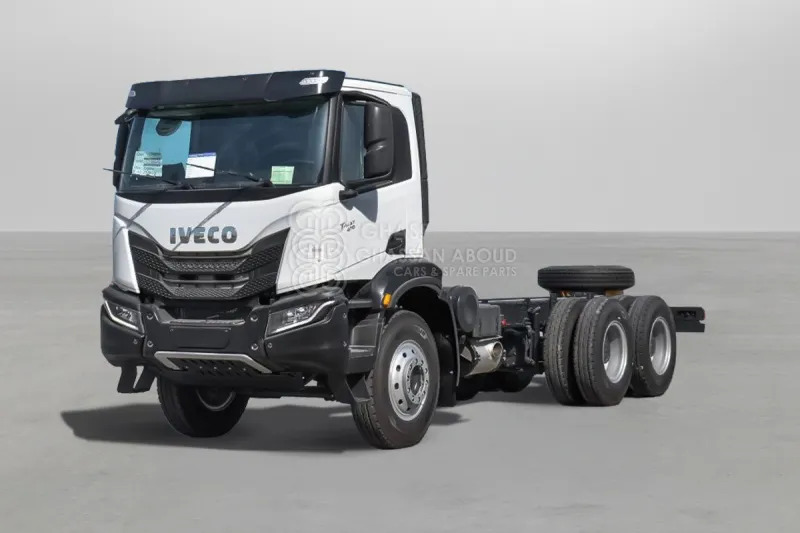 Iveco T-WAY AD380T47H 6x4 R24 Tyres Chassis - Barcelona Stock - Tovornjak-šasija: slika 1 Iveco T-WAY AD380T47H 6x4 R24 Tyres Chassis - Barcelona Stock - Tovornjak-šasija: slika 1