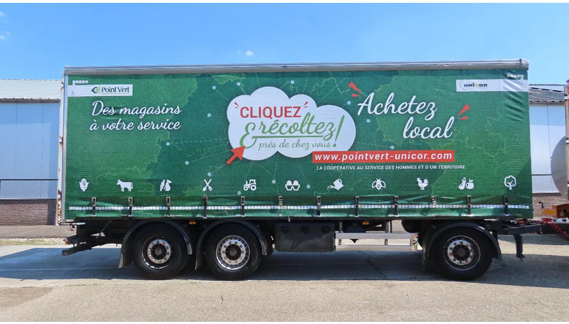 Lecitrailer 27000 kg! Liftaxel, 3 axel BPW, Edscha - Prikolica s ponjavo: slika 1 Lecitrailer 27000 kg! Liftaxel, 3 axel BPW, Edscha - Prikolica s ponjavo: slika 1