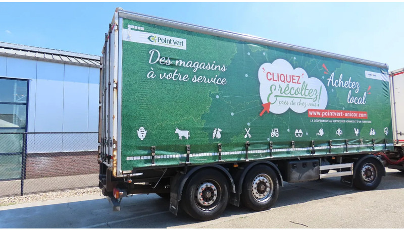 Lecitrailer 27000 kg! Liftaxel, 3 axel BPW, Edscha - Prikolica s ponjavo: slika 4 Lecitrailer 27000 kg! Liftaxel, 3 axel BPW, Edscha - Prikolica s ponjavo: slika 4