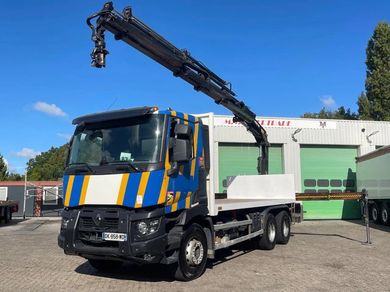 Renault C430 Year 2018 X HIDUO 188 HIAB CRANE, RETARDER, NAVI - Tovornjak z dvigalom: slika 1 Renault C430 Year 2018 X HIDUO 188 HIAB CRANE, RETARDER, NAVI - Tovornjak z dvigalom: slika 1