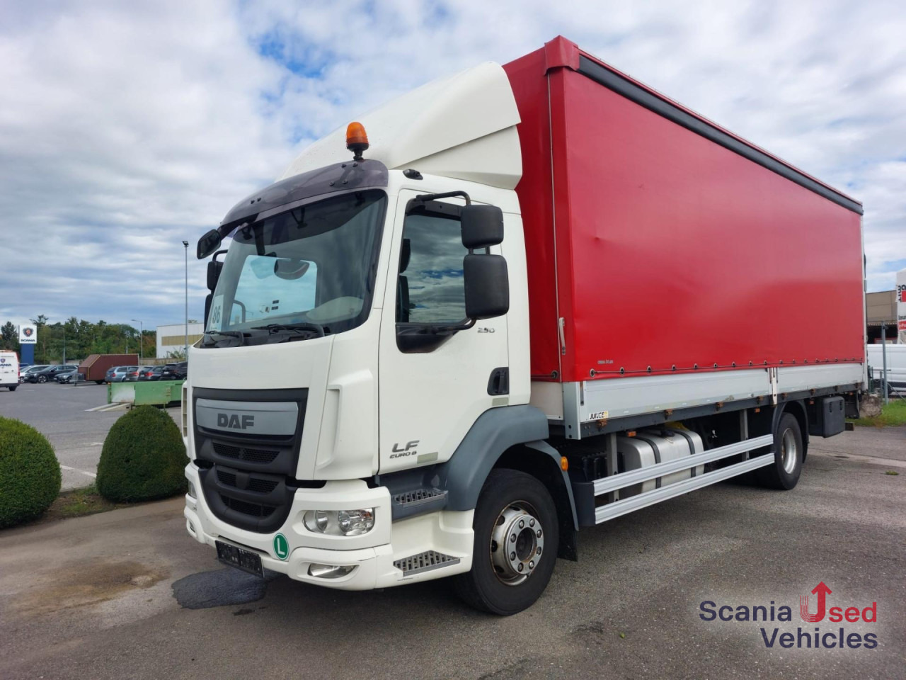 DAF LF 250 FA Pritsche Schiebeplane Ladebordwand - Tovornjak s ponjavo: slika 1 DAF LF 250 FA Pritsche Schiebeplane Ladebordwand - Tovornjak s ponjavo: slika 1