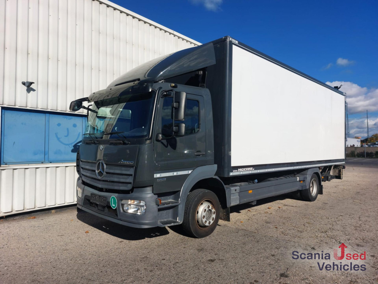 MERCEDES-BENZ Atego 1221 L Koffer Ladebordwand - Tovornjak zabojnik: slika 1 MERCEDES-BENZ Atego 1221 L Koffer Ladebordwand - Tovornjak zabojnik: slika 1