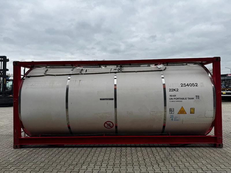 CIMC 20FT ISO, 25.080L / 1-COMP / 3 BAFFELS / T12 / 4 manholes / ADR valid until 02/2027 - Rezervoar za skladiščenje: slika 3 CIMC 20FT ISO, 25.080L / 1-COMP / 3 BAFFELS / T12 / 4 manholes / ADR valid until 02/2027 - Rezervoar za skladiščenje: slika 3