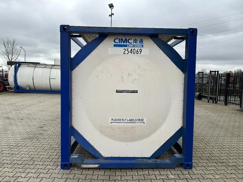 CIMC 20FT ISO, 25.090L / 1-COMP / 3 BAFFELS / T12 / 4 manholes / ADR valid until 06/2027 - Rezervoar za skladiščenje: slika 5 CIMC 20FT ISO, 25.090L / 1-COMP / 3 BAFFELS / T12 / 4 manholes / ADR valid until 06/2027 - Rezervoar za skladiščenje: slika 5