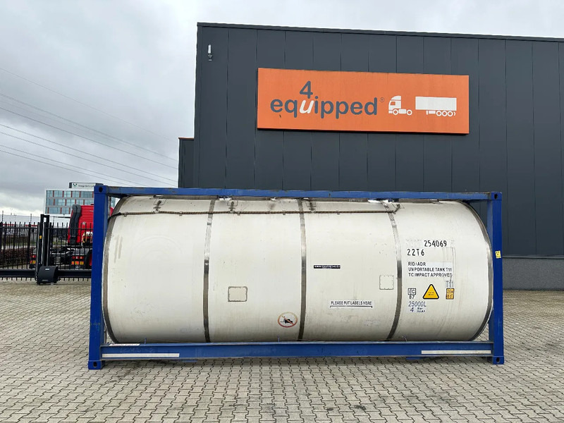 CIMC 20FT ISO, 25.090L / 1-COMP / 3 BAFFELS / T12 / 4 manholes / ADR valid until 06/2027 - Rezervoar za skladiščenje: slika 3 CIMC 20FT ISO, 25.090L / 1-COMP / 3 BAFFELS / T12 / 4 manholes / ADR valid until 06/2027 - Rezervoar za skladiščenje: slika 3