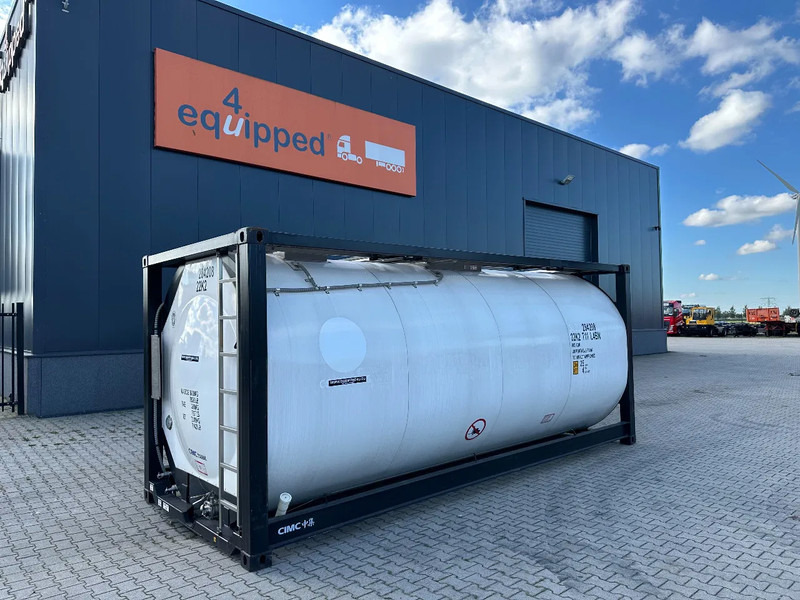 CIMC NEW / UNUSED, for FOOD STUFF or CHEMICAL, 20FT ISO, 25.030L, L4BN, UN Portable, T11, test: 1-2027 - Kontejner cisterna: slika 1 CIMC NEW / UNUSED, for FOOD STUFF or CHEMICAL, 20FT ISO, 25.030L, L4BN, UN Portable, T11, test: 1-2027 - Kontejner cisterna: slika 1