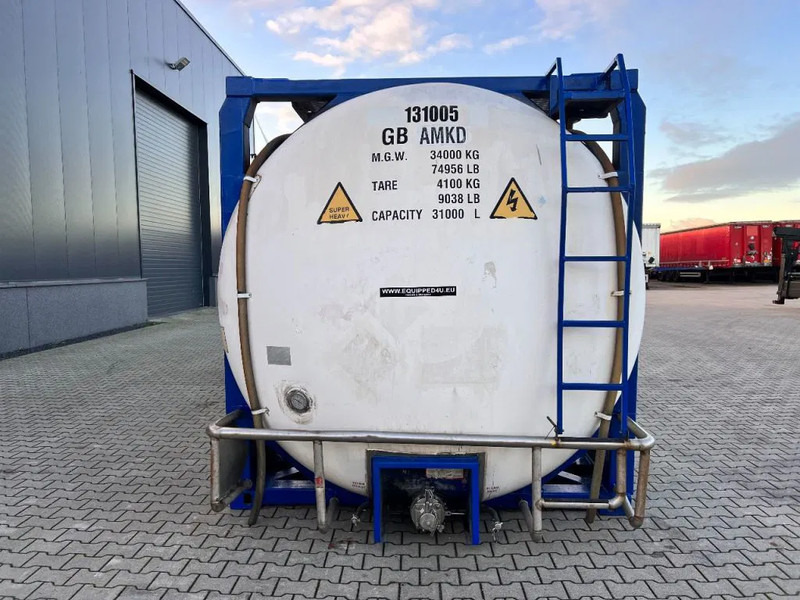 CPV 30.890L, steam heating, UN PORTABLE, T7, 5Y+CSC insp.: 02/2026 - Rezervoar za skladiščenje: slika 4 CPV 30.890L, steam heating, UN PORTABLE, T7, 5Y+CSC insp.: 02/2026 - Rezervoar za skladiščenje: slika 4