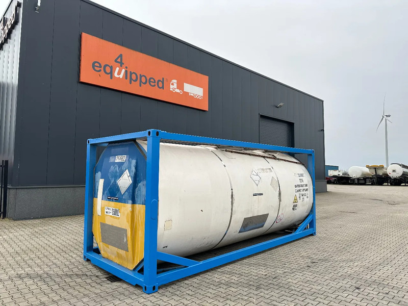 Consani 25.100L / 1-COMP, 20FT ISO, UN PORTABLE T11, 2,5Y-inspection till: 02-2028 - Rezervoar za skladiščenje: slika 1 Consani 25.100L / 1-COMP, 20FT ISO, UN PORTABLE T11, 2,5Y-inspection till: 02-2028 - Rezervoar za skladiščenje: slika 1