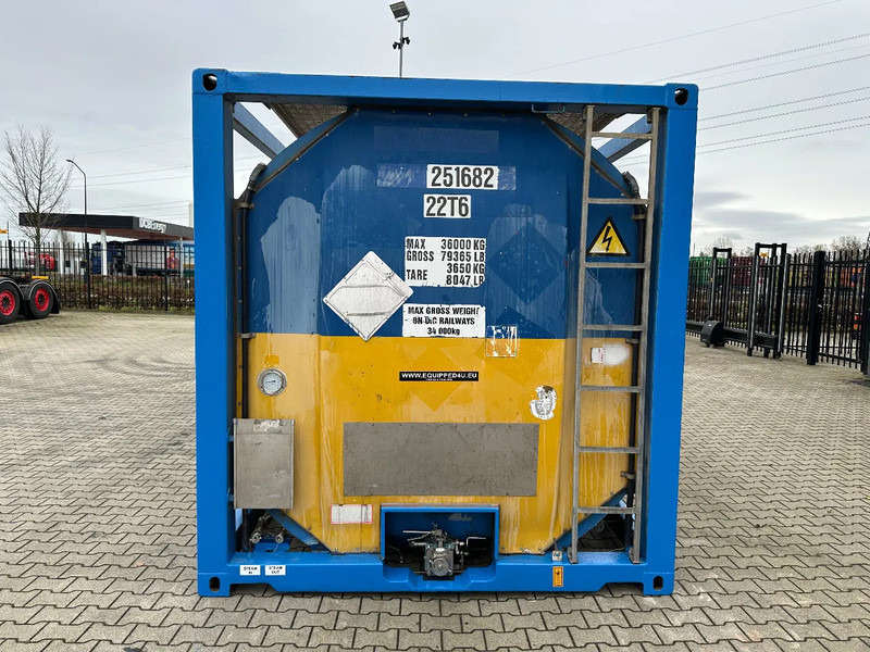 Consani 25.100L / 1-COMP, 20FT ISO, UN PORTABLE T11, 2,5Y-inspection till: 02-2028 - Rezervoar za skladiščenje: slika 5 Consani 25.100L / 1-COMP, 20FT ISO, UN PORTABLE T11, 2,5Y-inspection till: 02-2028 - Rezervoar za skladiščenje: slika 5