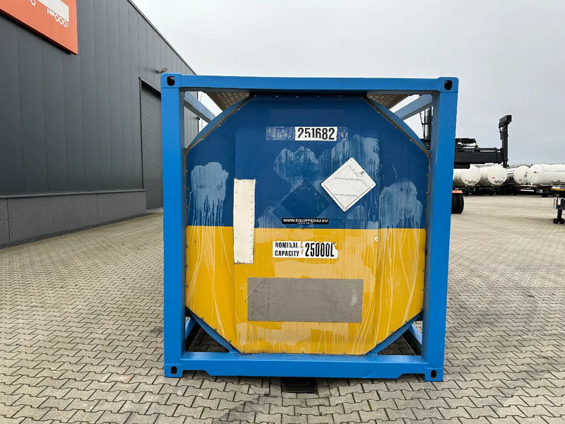 Consani 25.100L / 1-COMP, 20FT ISO, UN PORTABLE T11, 2,5Y-inspection till: 02-2028 - Rezervoar za skladiščenje: slika 2 Consani 25.100L / 1-COMP, 20FT ISO, UN PORTABLE T11, 2,5Y-inspection till: 02-2028 - Rezervoar za skladiščenje: slika 2