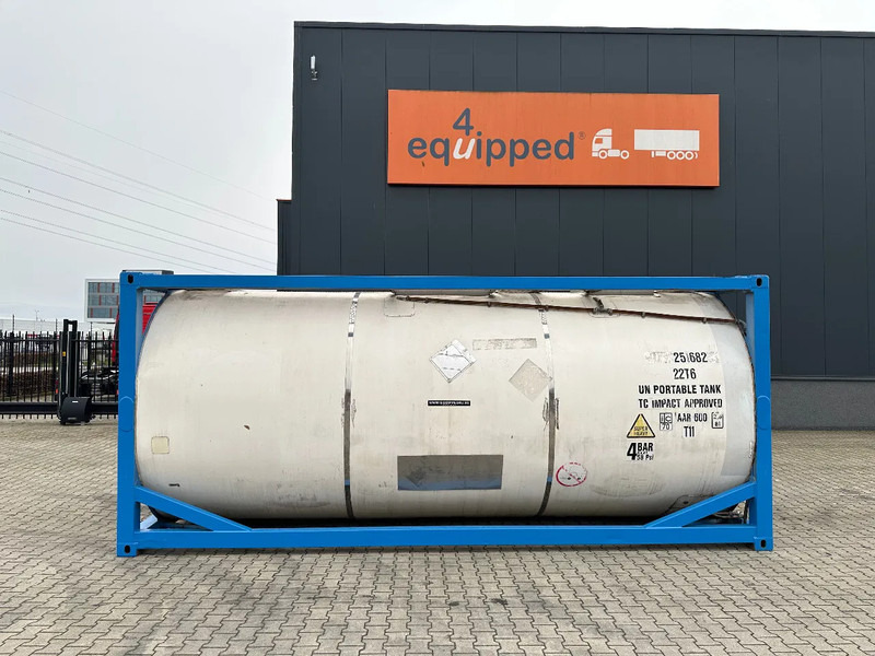 Consani 25.100L / 1-COMP, 20FT ISO, UN PORTABLE T11, 2,5Y-inspection till: 02-2028 - Rezervoar za skladiščenje: slika 3 Consani 25.100L / 1-COMP, 20FT ISO, UN PORTABLE T11, 2,5Y-inspection till: 02-2028 - Rezervoar za skladiščenje: slika 3