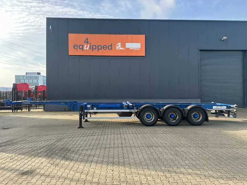 Contar 40 (45) FT-chassis / liftaxle / drumbrakes / NL-Chassis/ MOT - Kontejnerska polprikolica/ Polprikolica z zamenljivim tovoriščem: slika 3 Contar 40 (45) FT-chassis / liftaxle / drumbrakes / NL-Chassis/ MOT - Kontejnerska polprikolica/ Polprikolica z zamenljivim tovoriščem: slika 3