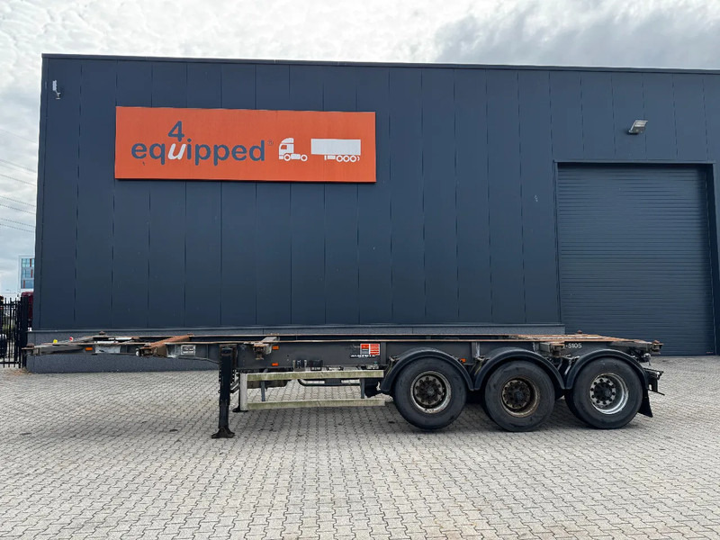 DESOT nice 20FT/30FT ADR-Chassis for SMALL PRICE, liftaxle, 5 twistlocks arms - Kontejnerska polprikolica/ Polprikolica z zamenljivim tovoriščem: slika 2 DESOT nice 20FT/30FT ADR-Chassis for SMALL PRICE, liftaxle, 5 twistlocks arms - Kontejnerska polprikolica/ Polprikolica z zamenljivim tovoriščem: slika 2