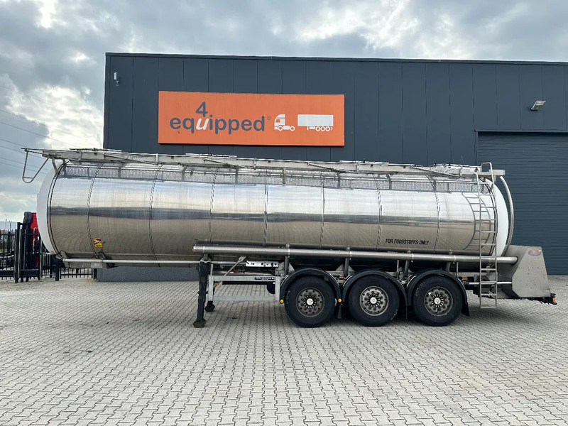 Feldbinder FOOD / LEVENSMIDDELEN / LEBENSMITTEL / 33.500L / 3-COMP / PUMP / NL-trailer / APK: 10-2026 - Polprikolica cisterna: slika 2 Feldbinder FOOD / LEVENSMIDDELEN / LEBENSMITTEL / 33.500L / 3-COMP / PUMP / NL-trailer / APK: 10-2026 - Polprikolica cisterna: slika 2