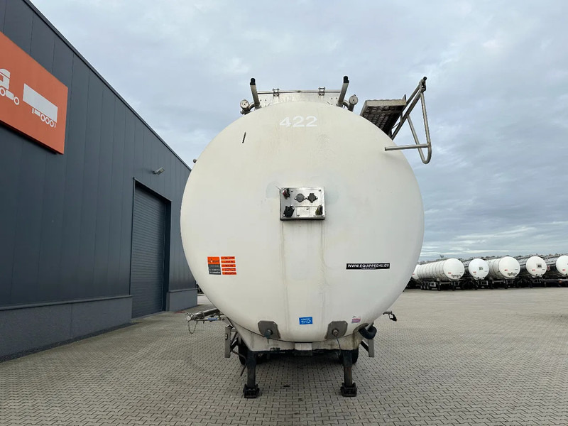 Feldbinder LEVENSMIDDELEN / FOOD / LEBENSMITTEL / 33.500L / 3-COMP / POMP / NL-trailer / APK: 09-2026, 10x beschikbaar - Polprikolica cisterna: slika 2 Feldbinder LEVENSMIDDELEN / FOOD / LEBENSMITTEL / 33.500L / 3-COMP / POMP / NL-trailer / APK: 09-2026, 10x beschikbaar - Polprikolica cisterna: slika 2