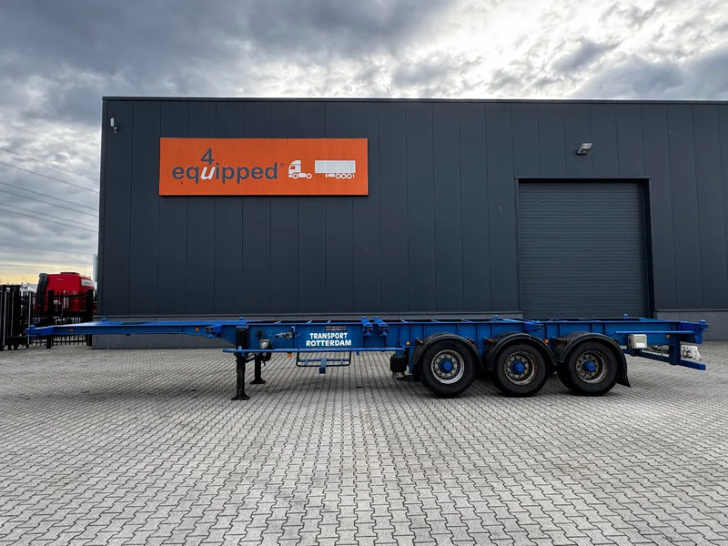 Groenewegen 40FT-chassis / liftaxle / drumbrakes / NL-Chassis - Kontejnerska polprikolica/ Polprikolica z zamenljivim tovoriščem: slika 2 Groenewegen 40FT-chassis / liftaxle / drumbrakes / NL-Chassis - Kontejnerska polprikolica/ Polprikolica z zamenljivim tovoriščem: slika 2