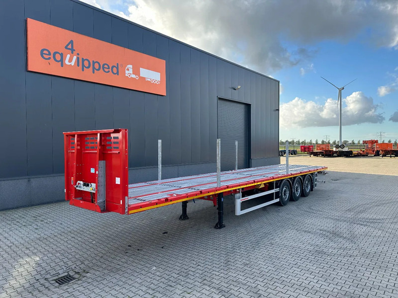 Kässbohrer NEU Heavy-Duty Platform, Heckbündig, Twistlocks (1x 40FT / 2x 20FT), ADR (EX/II, EX/III, FL, AT), Rungtasschen, Scheibebremsen - Polprikolica s kesonom: slika 1 Kässbohrer NEU Heavy-Duty Platform, Heckbündig, Twistlocks (1x 40FT / 2x 20FT), ADR (EX/II, EX/III, FL, AT), Rungtasschen, Scheibebremsen - Polprikolica s kesonom: slika 1