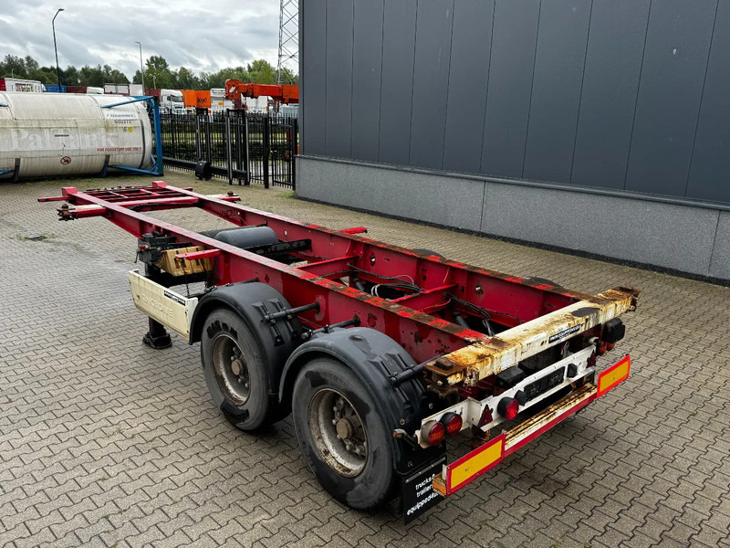 Krone 2-assig 20FT chassis, BPW + trommel, luchtvering, leeggewicht: 3.180kg - Kontejnerska polprikolica/ Polprikolica z zamenljivim tovoriščem: slika 4 Krone 2-assig 20FT chassis, BPW + trommel, luchtvering, leeggewicht: 3.180kg - Kontejnerska polprikolica/ Polprikolica z zamenljivim tovoriščem: slika 4