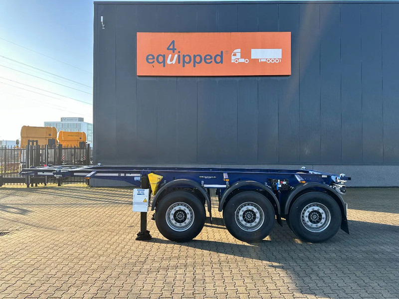 Krone NEW / DIRECT AVAILABLE 20FT ADR-CHASSIS, DISCBRAKES, LIFTAXLE, 2x available - Kontejnerska polprikolica/ Polprikolica z zamenljivim tovoriščem: slika 2 Krone NEW / DIRECT AVAILABLE 20FT ADR-CHASSIS, DISCBRAKES, LIFTAXLE, 2x available - Kontejnerska polprikolica/ Polprikolica z zamenljivim tovoriščem: slika 2