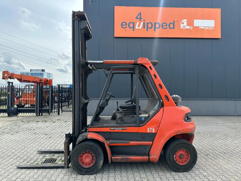 Linde H80D-03 FORKLIFT, 8000KG, duplex, 6 cil. Deutz diesel, 12.200hrs, - Diesel viličar: slika 3 Linde H80D-03 FORKLIFT, 8000KG, duplex, 6 cil. Deutz diesel, 12.200hrs, - Diesel viličar: slika 3
